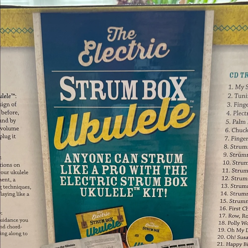 Electric Strum Box Ukulele Complete Kit